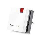 AVM Fritz!Repeater 1200 AX (Wi-Fi 6 Repeater mit Zwei Funkeinheiten: 5 GHz-Band (bis zu 2.400...